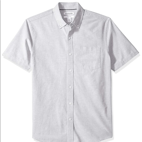Essential Slim-Fit Pocket Oxford Shirt - Picture 10 of 14
